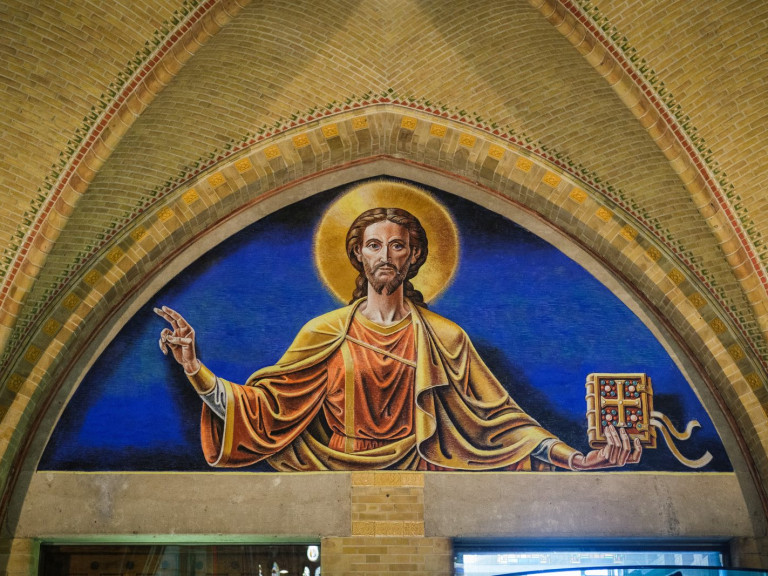 Sint Bavo Kathedraal Haarlem Christus ingang Bijvoet