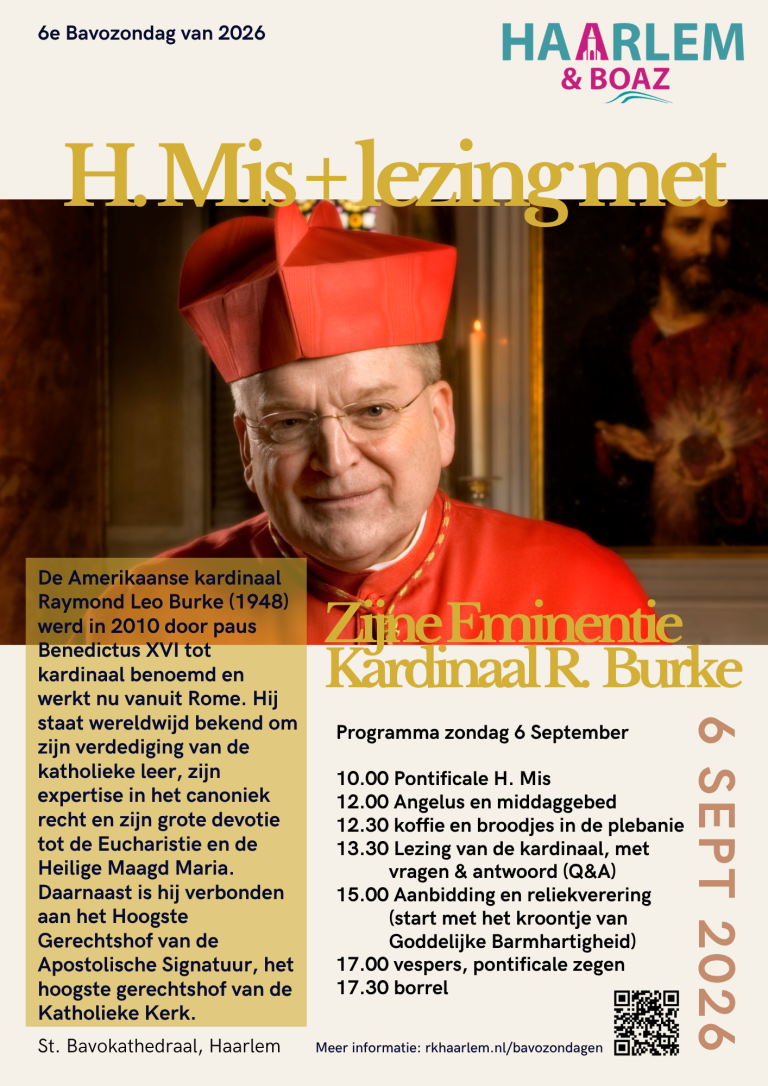 De Amerikaanse kardinaal Raymond Leo Burke (1948) werd in 2010 door paus Benedictus XVI tot kardinaal benoemd en werkt nu vanuit Rome. Hij staat wereldwijd bekend om zijn verdediging van de kathol