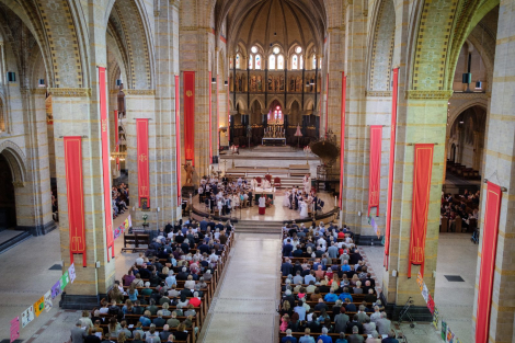 Eerste Communie Sint Bavo Kathedraal Haarlem